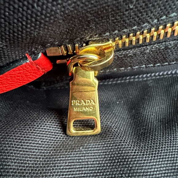PRADA Tote Bag Red 1BG157 Prada - Picture 4 of 9